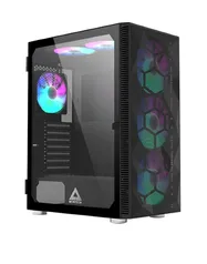 Gabinete Gamer Montech x3 MESH, Mid Tower, Black, ATX, 6 Fans, Vidro Temperado