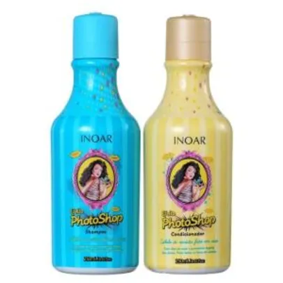 Inoar Duo Efeito Photoshop Shampoo+Condicionador - 250ml | R$13