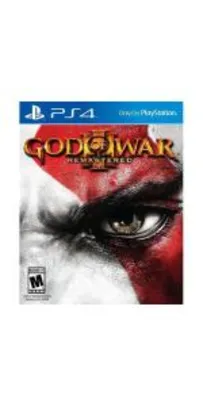 Game - God of War III Remasterizado - PS4 | R$23