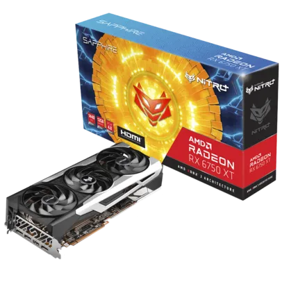 Placa de Vídeo Sapphire AMD Radeon RX 6750 XT NITRO+, 12GB, GDDR6, FSR, Ray Tracing