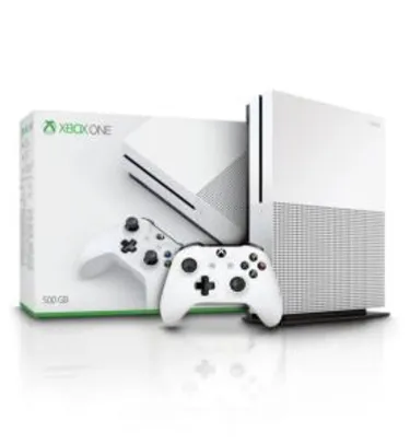 Console Xbox One S 500 GB - R$ 1167,30