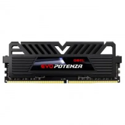 Memória DDR4 Geil Evo Potenza, 8GB, 3200MHz, Black, GAPB48GB3200C22SC