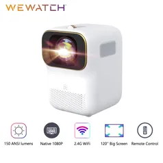 Wewatch v30 portátil mini projetor inteligente hd nativo 1080p 