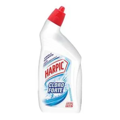 [PRIME] Limpador Sanitário Desinfetante Líquido Cloroforte 500 ml, Harpic (a partir de 5uni.) | R$: 4,72