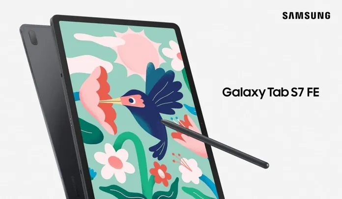 [ESTUDANTES] Galaxy Tab S7 FE LTE Preto 128GB