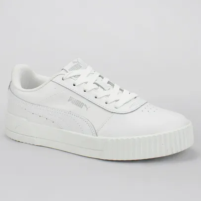 Tênis Puma Carina L Bdp White Silver