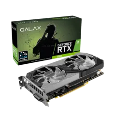 Placa de Vídeo Galax NVIDIA GeForce RTX 2060 (1 Click OC), 12GB, GDDR6, DLSS, Ray Tracing, 26NRL7HP6