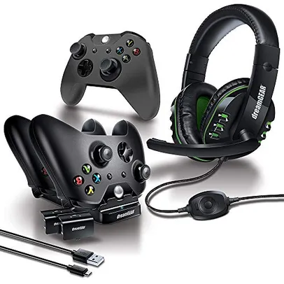 dreamGEAR Dgxb1-6631 Kit De Acessórios Gamer Advanced Com 8 Peças Para Xbox One, Preto - Android, 2