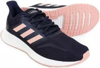 Tênis Adidas Falcon Feminino - Feminino - Marinho+Rosa Claro por R$ 175