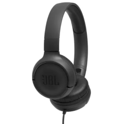 Fone de Ouvido JBL, On Ear, Tune 500, Preto