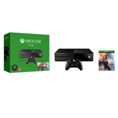 Xbox One 500GB + Battlefield 1 (Via Download) por R$1170