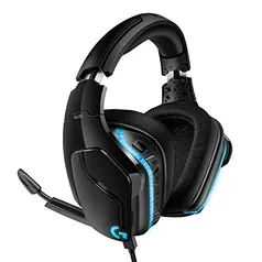 Headset Gamer Logitech G635 7.1 Dolby Surround com RGB LIGHTSYNC e Drivers de Áudio Avançados para PC, PlayStation, Xbox e Nintendo Switch