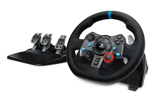 Volante Logitech G29 Driving Force para PS5, PS4, PS3 e PC 