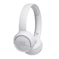 Fone de Ouvido JBL On Ear, Branco - T500BTWHT | R$207