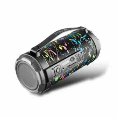Caixa de Som Portátil Pulse Bazooka Paint Blast II SP362 com Bluetooth, USB, Micro SD e Rádio FM - 120W - R$272