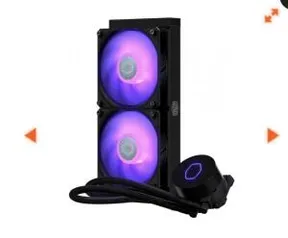 Water Cooler Cooler Master Masterliquid ML240L V2, RGB 240mm, Intel-AMD 2020 | R$ 439