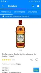 Gin Tanqueray Sevilla 700 ml