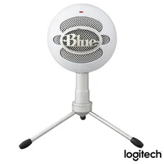 Microfone Blue Microphones Condensador USB Blue Snowball Ice Branco - 988-000070