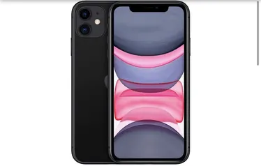 (Magalupay) iPhone 11 Apple 64GB Preto 6,1” 12MP iOS R$3651