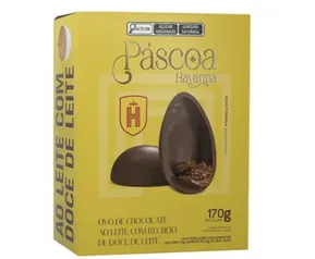 Ovo de Páscoa Havanna Chocolate Recheado de Doce de Leite 170G - Pague 1 Leve 2 - Mastercard Surpreenda