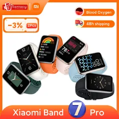 Smartband Xiaomi Mi Band 7 PRO GPS com Tela Amoled