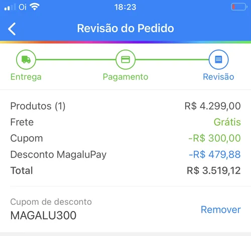 Imagen na descrição da promoção