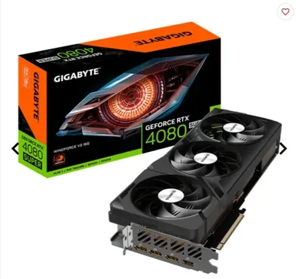 PLACA DE VIDEO GIGABYTE GEFORCE RTX 4080 SUPER WINDFORCE V2, 16GB