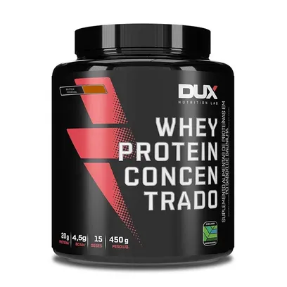 Foto do produto Whey Protein Concentrado - Pote 450g - Dux Nutrition, Butter Cookies