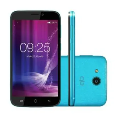Smartphone Qbex Snap X Azul A5 Tela 4,5´´, 8gb, 5mp