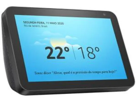 Echo Show 8 3ª Geração Smart Speaker com Alexa - Amazon | R$599