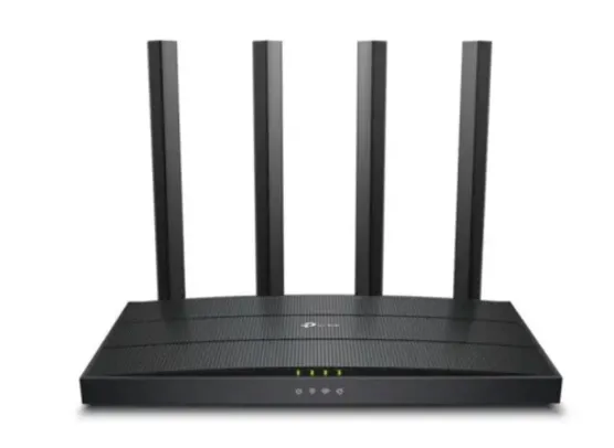 [R$ 169,25 1ª Compra] Roteador TP-Link Archer AX12 Wi-Fi 6 Gigabit AX1500 Dual Band - Preto