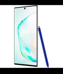 Smartphone Samsung Galaxy Note10+ Dual Chip Android 9.0 Tela 6.8" Octa-Core 256GB 4G Câmera 12MP + 16MP + 12MP - Prata (123