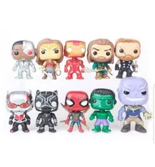 Kit Bonecos Estilo Funko [10 Peças] R$73