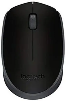 [PRIME] Mouse Logitech M170 Wireless Preto / Azul | R$ 50