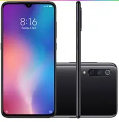 Smartphone Xiaomi Mi 9 64GB 6GB RAM Versão Global Desbloqueado Preto