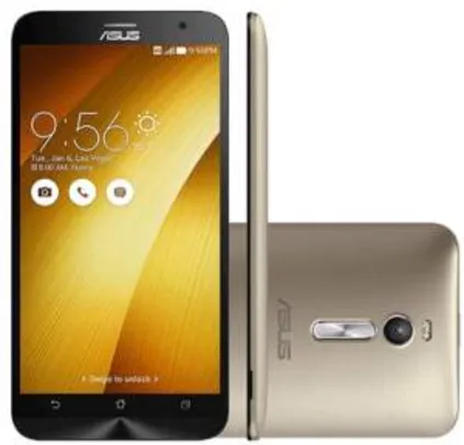 Smartphone Asus Zenfone 2 32GB ZE551ML Desbloqueado Dourado - R$ 939,06
