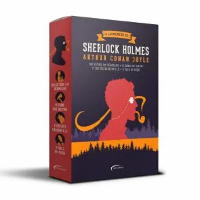 Box O Elementar de Sherlock Holmes (Português) Capa Comum – Edição padrão - R$45