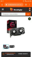 Placa de Vídeo Radeon RX 560-D, 4GB GDDR5, 128Bit, | R$499