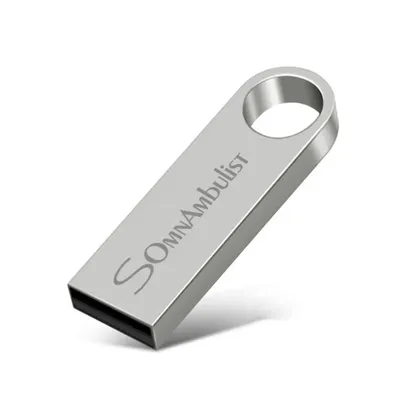 (1ª Compra) Unidade Flash USB Pen Drive 128GB 2.0 Somnambulist