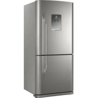 [Cartão Sub] Geladeira/Refrigerador Frost Free Bottom Freezer Electrolux 598l Db84x Inox - R$3120