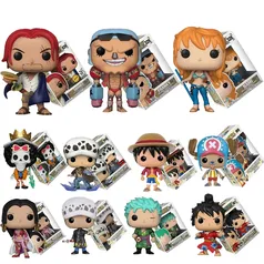 Bonecos Funko personagens One Piece - 4 variações - Action figure, Colecionável 