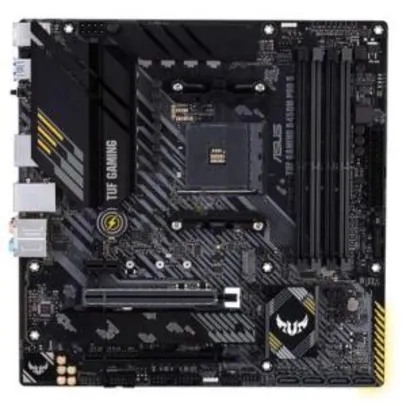 Placa-Mãe Asus TUF B450M-Pro S, AMD AM4, mATX, DDR4 | R$855