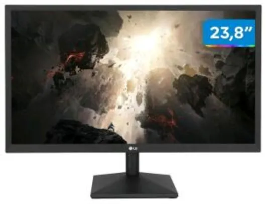 Monitor LG 23.8´ Widescreen, Full HD, IPS, HDMI - 24MK430H (CLIENTE OURO) | R$695