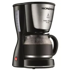 Cafeteira Elétrica Mondial Dolce Arome Inox C-32I 32 Xícaras - Preto | R$ 90