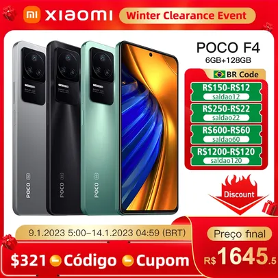 Smartphone Poco F4 5G  128GB/6gb