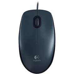 Mouse com fio USB Logitech M90 - Cinza R$24