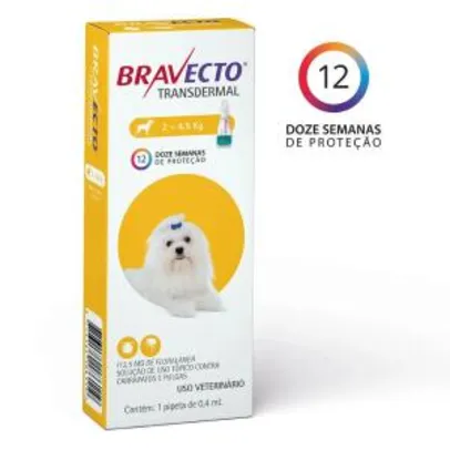 Bravecto Cães De 2 A 4,5 Kg