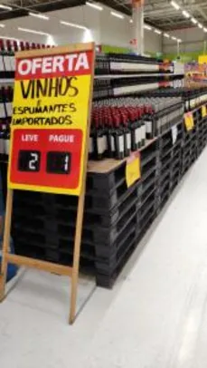 [Loja Física/Vitória-ES] Compre 2 vinhos importados pague 1 | Walmart