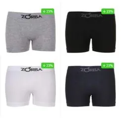 Cueca Boxer Zorba Sem Costura por R$ 10