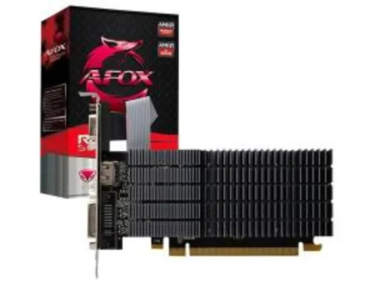 Placa de Vídeo Afox Radeon R5 220 2GB - R$229